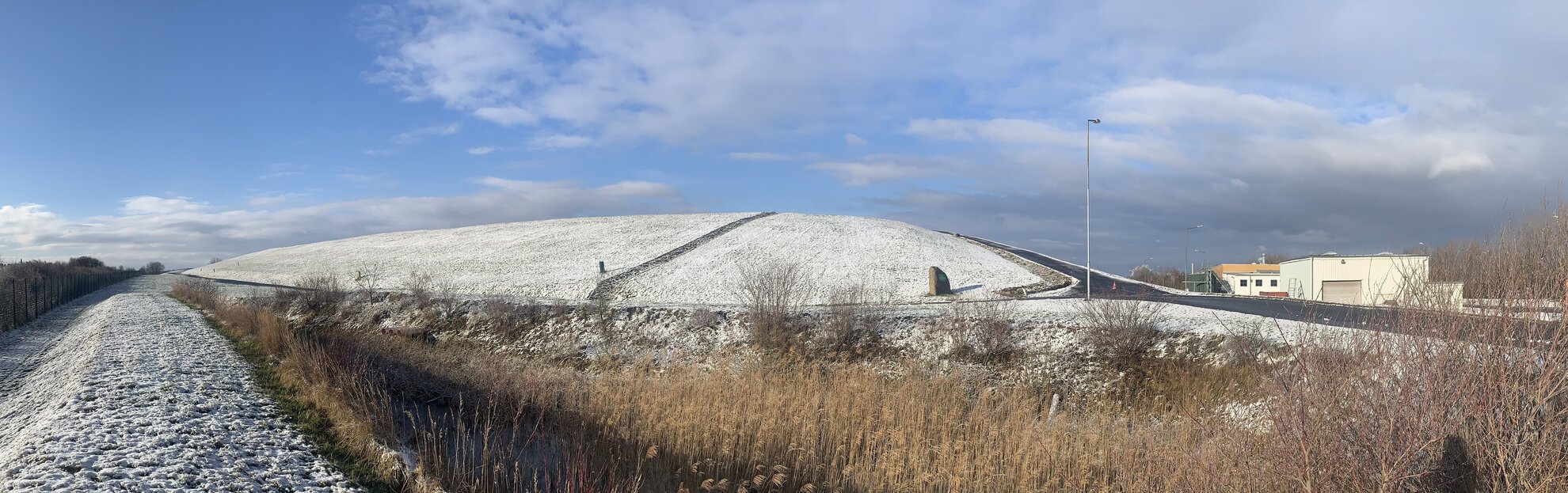 Deponie Kunnersdorf im Winter