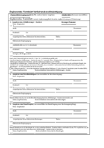 Ergänzendes Formblatt (EGF)